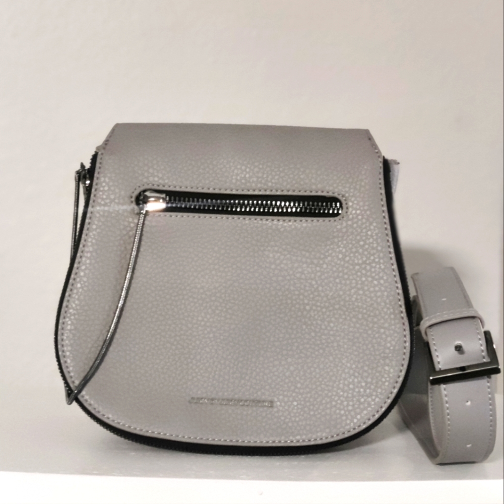 Juicy Grey Saddle Bag Purse